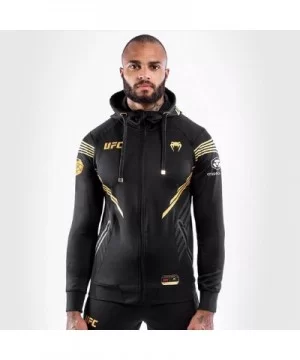 UFC VENUM Authentic Fight Night Men's Walkout Hoodie - Black $26.40 MEN'S