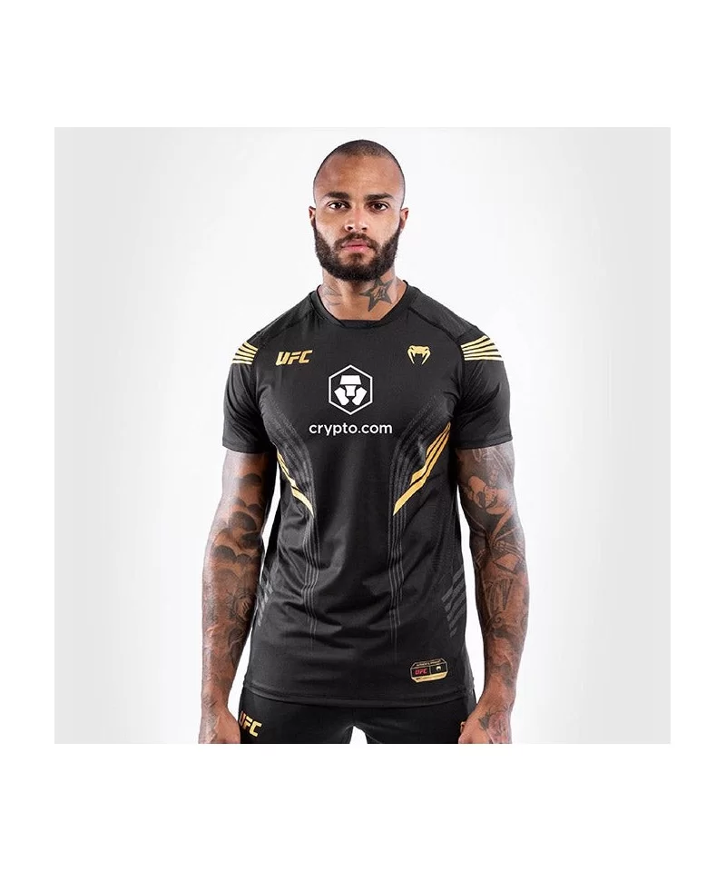 UFC VENUM Authentic Fight Night Men's Walkout Jersey - Black $12.16 MEN'S