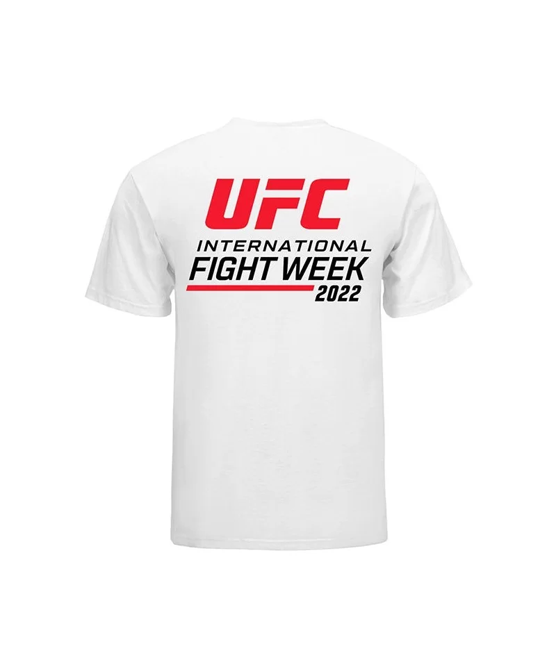 Men's UFC X International Fight Week T-Shirt - White $6.72 MEN'S