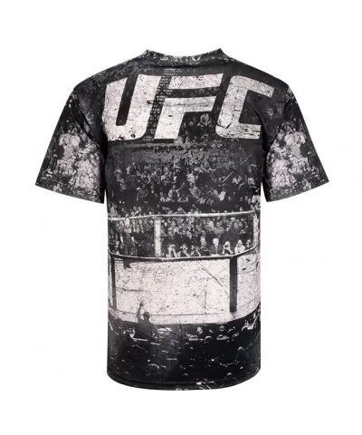 Men's UFC Sublimated All-Over Design T-Shirt - Black $7.00 MEN'S