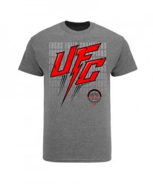 Men's UFC "Focus Fuels Champions" T-Shirt - Grey $5.12 MEN'S