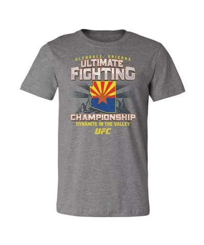 Men's UFC Glendale City T-Shirt - Grey $4.20 MEN'S