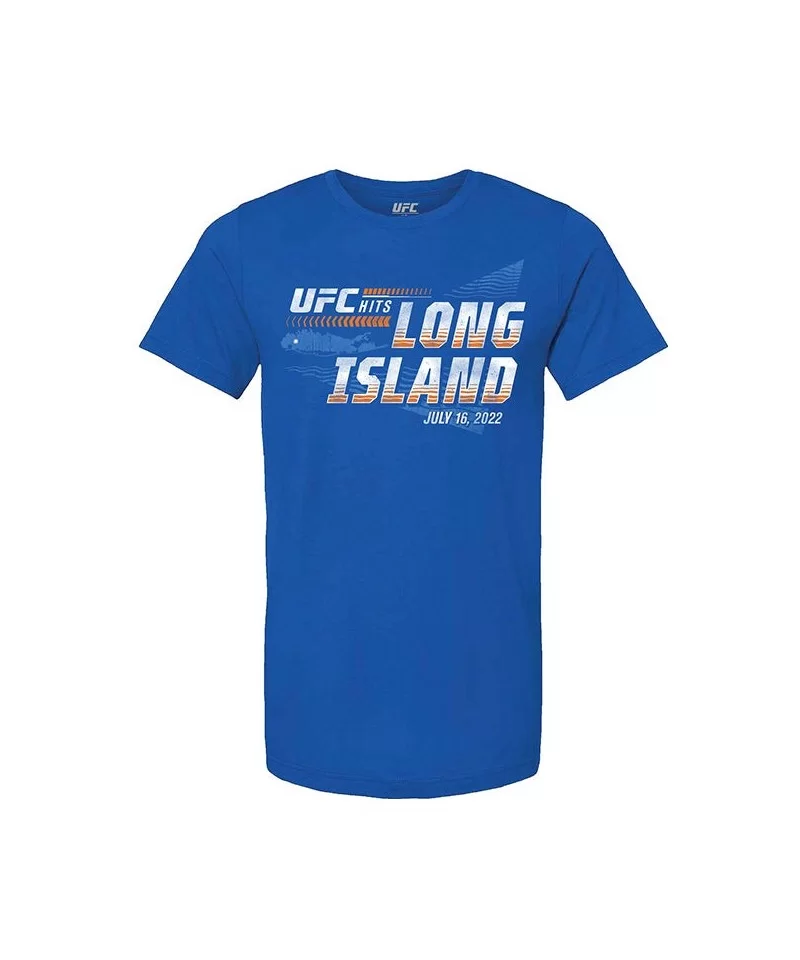 Men's UFC Fight Night Long Island City T-Shirt - Royal $4.80 MEN'S