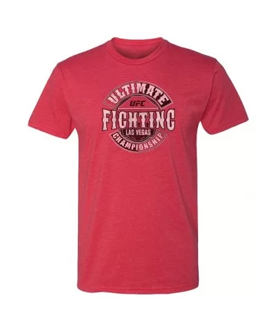 Men's UFC Las Vegas T-Shirt - Red $4.92 MEN'S