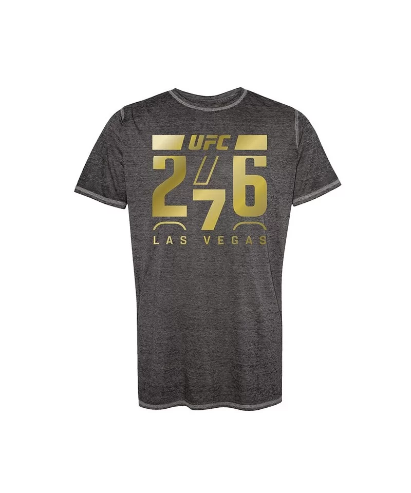 Men's UFC 276 Metallic Gold Logo T-Shirt - Black $9.60 MEN'S