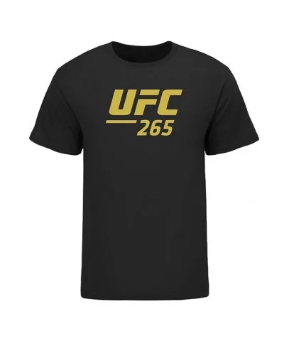 Men's UFC 265 Event T-Shirt - Black $3.72 MEN'S