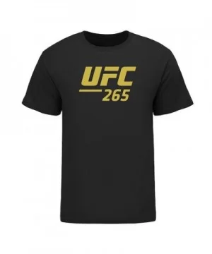 Men's UFC 265 Event T-Shirt - Black $3.72 MEN'S