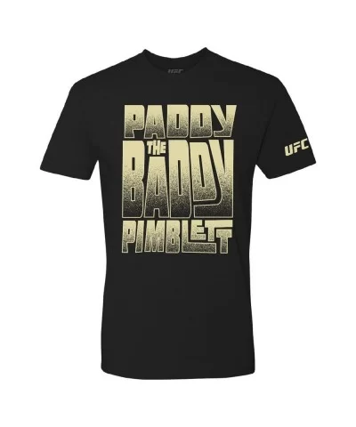 Men's UFC Paddy the Baddy T-Shirt - Black $8.40 MEN'S