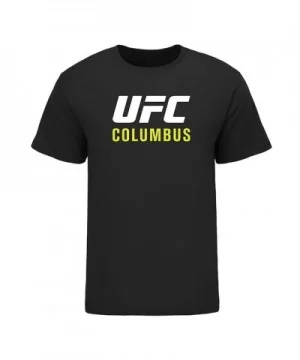 Men's UFC Fight Night Blaydes vs Daukaus Event T-Shirt - Black $3.72 MEN'S