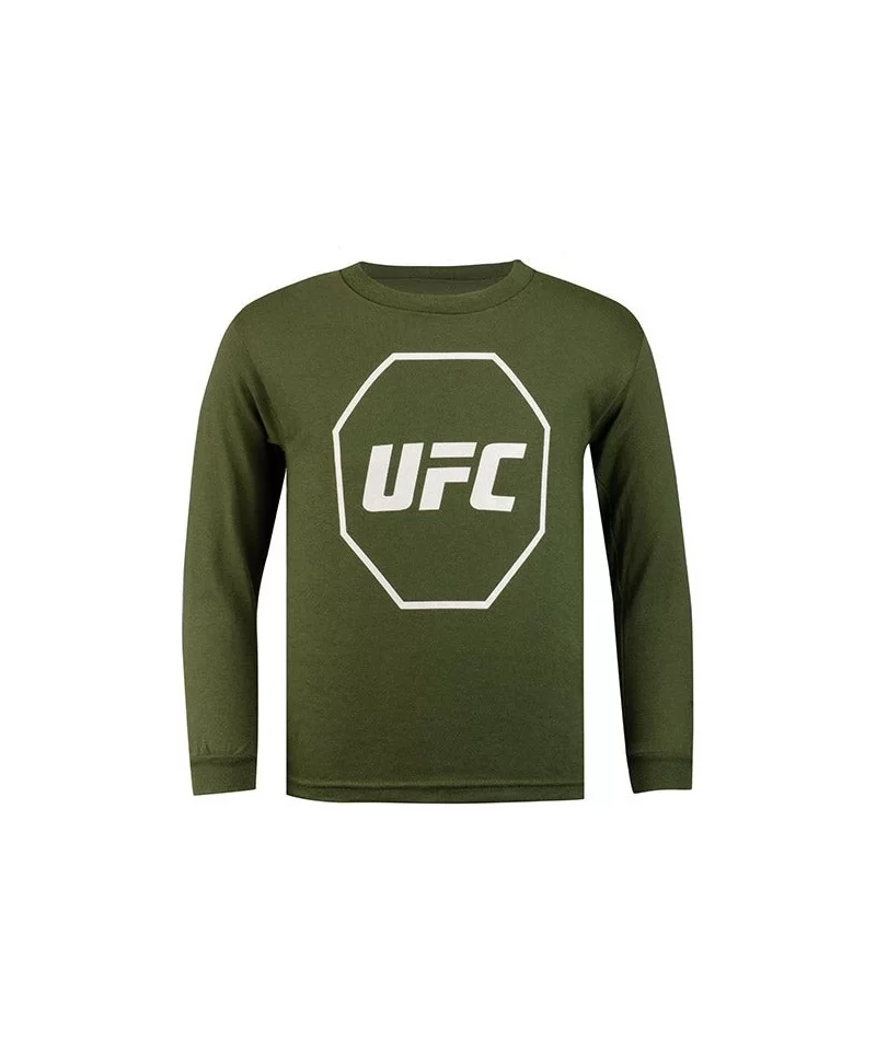 UFC Junior Long Sleeve T-Shirt - Moss Green $7.57 KID'S