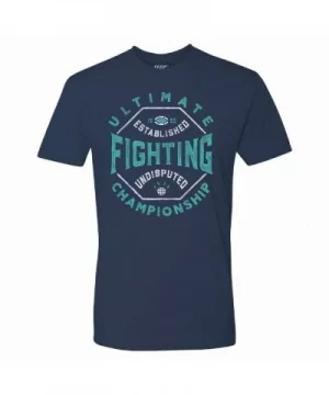 Men's UFC Time Tested T-Shirt - Indigo $7.40 MEN'S