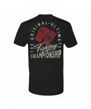 Men's UFC Gloves Up T-Shirt - Black $9.00 MEN'S