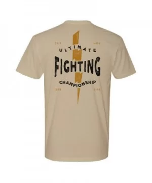 Men's UFC Thunderbolt T-Shirt - Sand $9.20 MEN'S