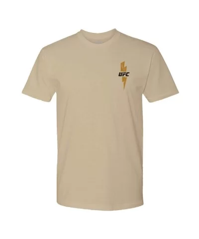 Men's UFC Thunderbolt T-Shirt - Sand $9.20 MEN'S