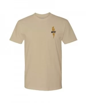 Men's UFC Thunderbolt T-Shirt - Sand $9.20 MEN'S