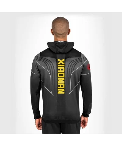 UFC VENUM Yan Xiaonan Authentic Fight Night 2.0 Men’s Walkout Hoodie - Black $61.60 MEN'S