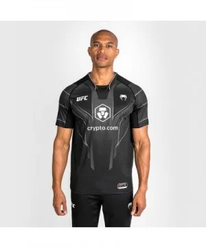 UFC VENUM Mackenzie Dern Authentic Fight Night 2.0 Men’s Walkout Jersey - Black $35.28 MEN'S